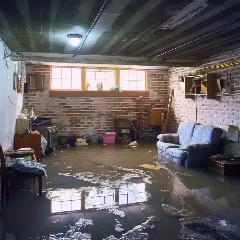 Flooded Basement Cleanup in Brooklyn, MI